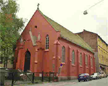 MARIA BEBUDELSES KIRKE i OSLO, NORGE