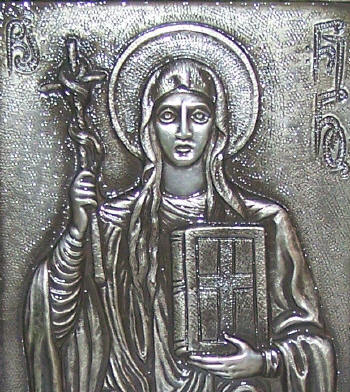 Св. Нина. Съвременна грузинска икона. 
