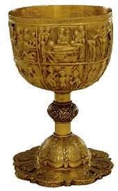 Св. Чаша, от 16 в., манастира Ивирион. Chalice, 16 c. Iviron Monastery, Athos