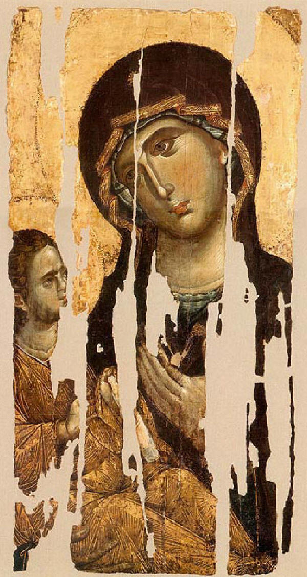    .        XIII .      .          :".   ".      . The Virgin Hodeghetria, Hilandar monastery