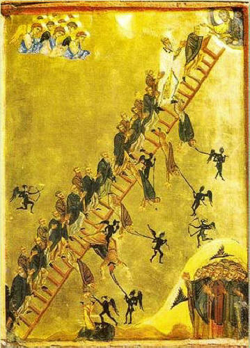 lestvica_Sinai Всемирното Православие - ЧЕТВЪРТА НЕДЕЛЯ НА ВЕЛИКИЯ ПОСТ – НА ПРЕПОДОБНИ ЙОАН  ЛЕСТВИЧНИК 