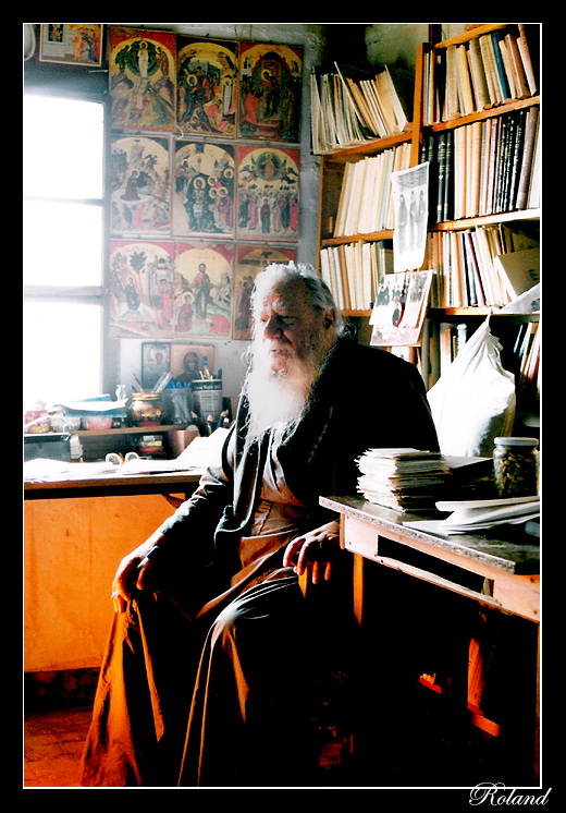 Старецът Теоклит Дионисиатски. Автор: Roland. Източник: ФотоЛандиа, http://www.kinoekran.com/photolandia
