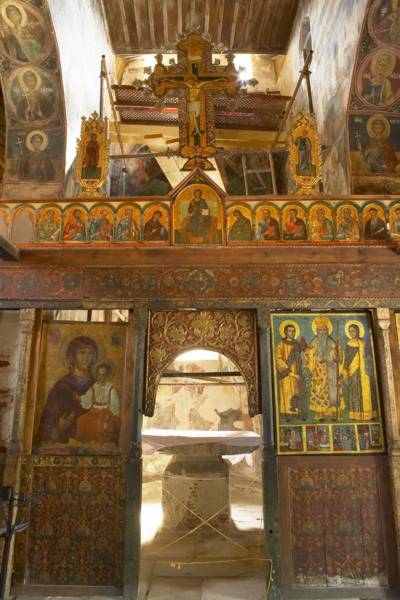 Част от Иконостаса в църквата "Св. Стефан" в Несебър. Източник: government.bg 