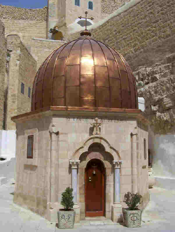 Гробницата на св. Сава. Източник: webshots.com