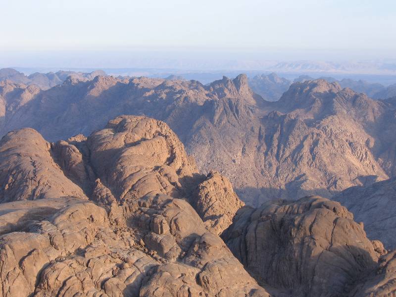 Изглед от планината Синай